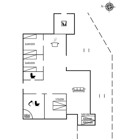 Casa vacanze Onevus - 550m From The Sea By Interhome Nordenbro Vesteregn